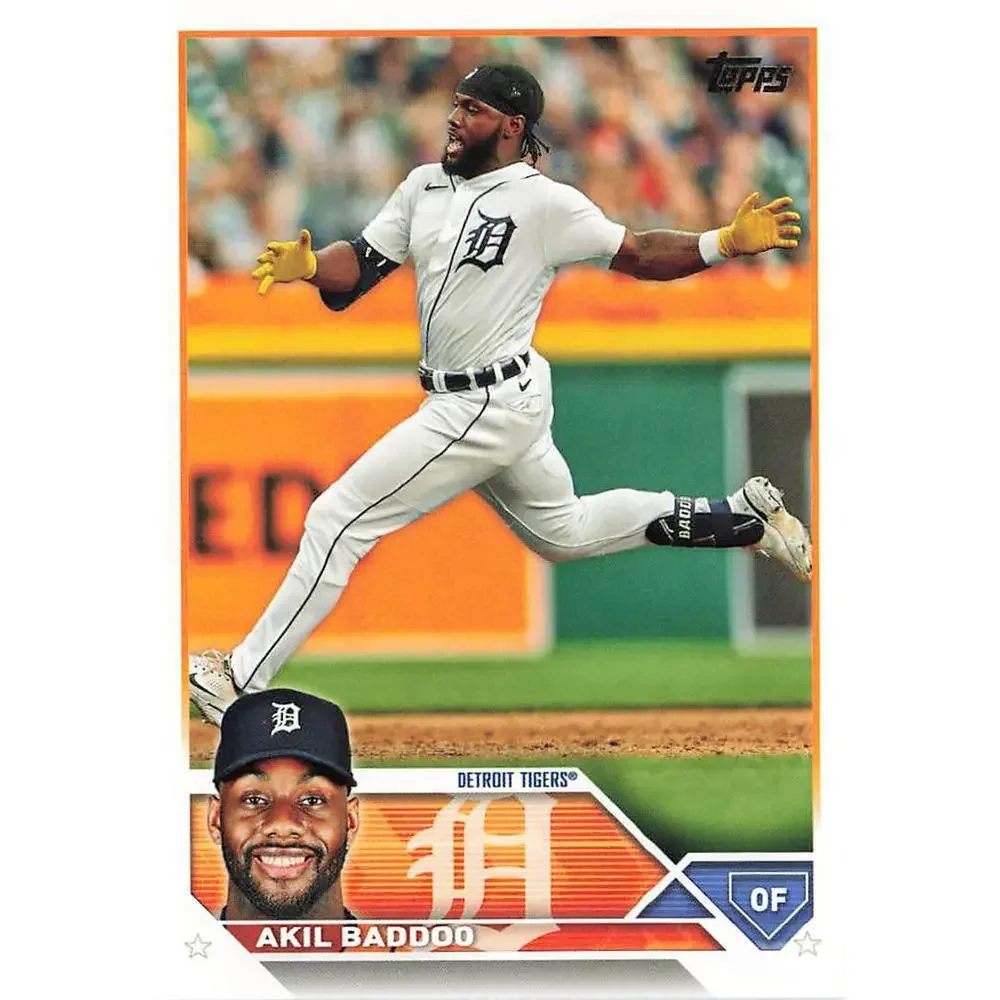 2023 Topps Akil Baddoo #556 Detroit Tigers